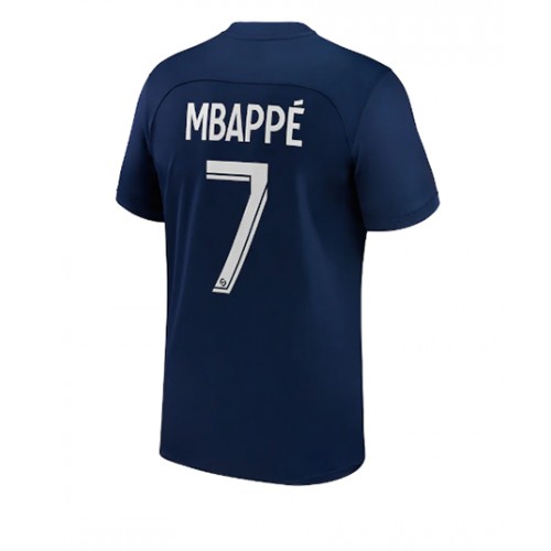 Fotbalové Dres Paris Saint-Germain Kylian Mbappe #7 Domácí 2022-23 Krátký Rukáv